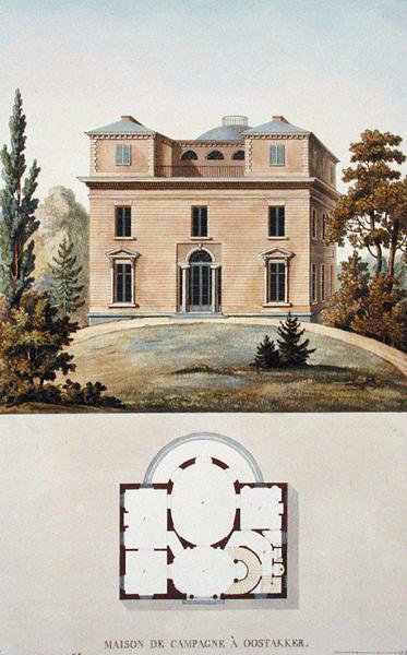 Country House i Oostakker, Belgien, fra 