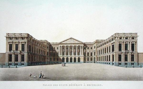 Palace of the Estates General, Bruxelles, fra 