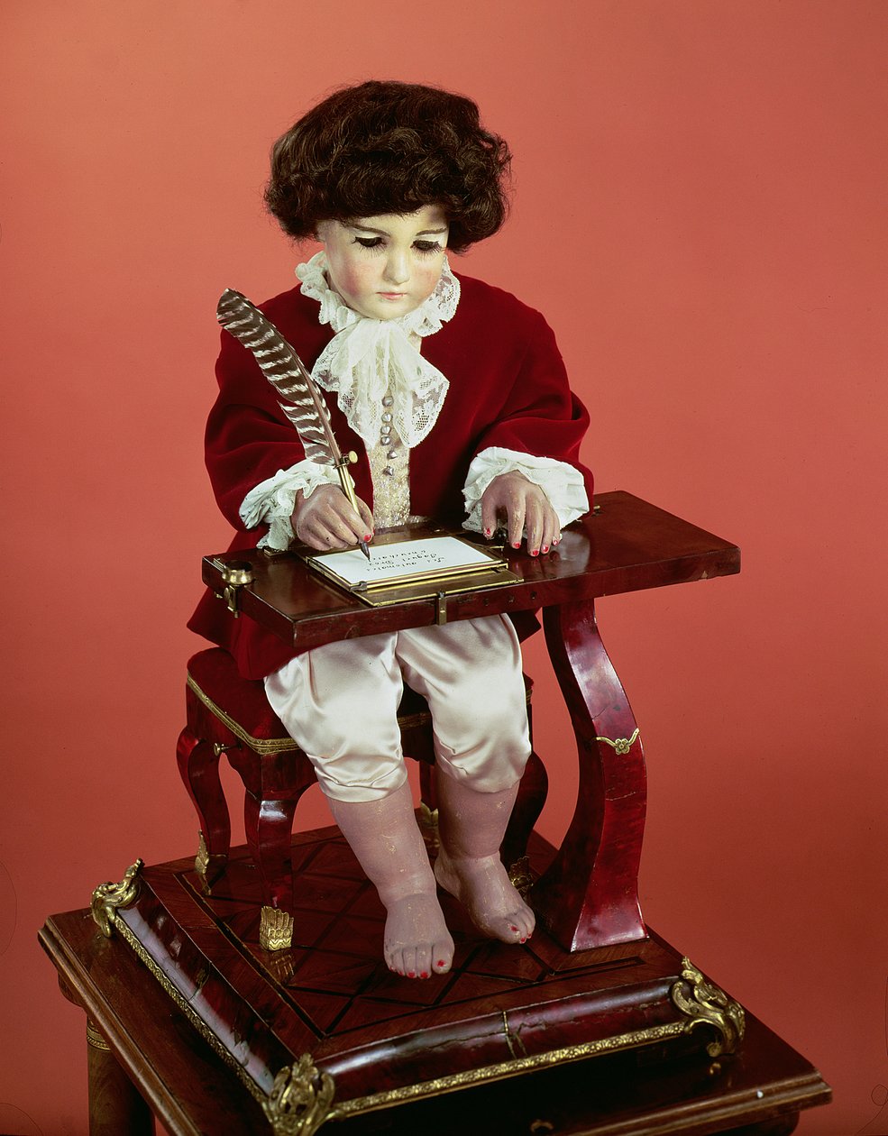 Skriveren, en automat af Pierre Jaquet-Droz (1721-90) af Pierre Jaquet Droz