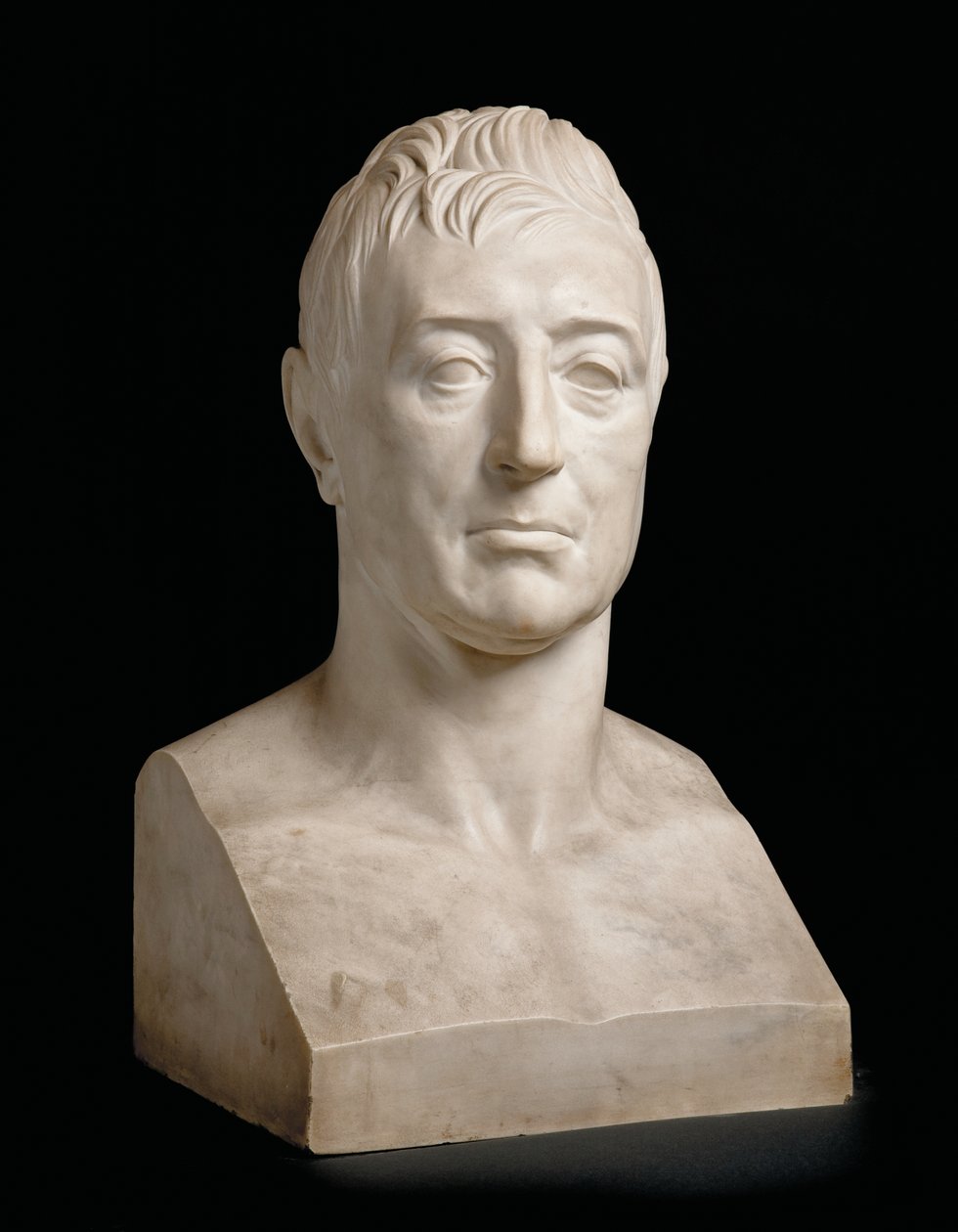 Buste af Marie-Joseph-Gilbert du Motier, Marquis de La Fayette af Pierre Jean David dAngers