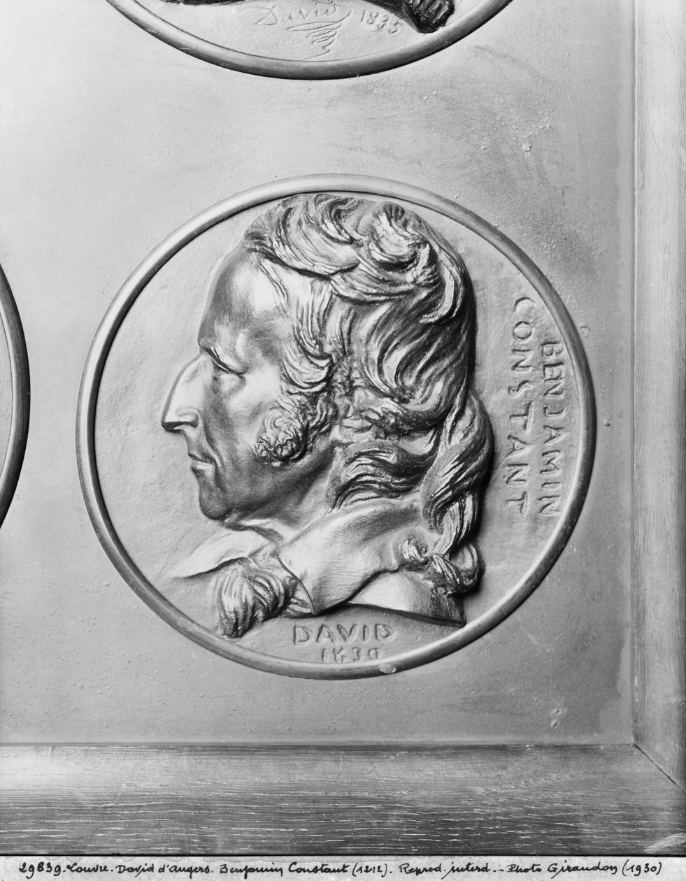 Henri Benjamin Constant de Rebecque, 1830 (bronze) af Pierre Jean David d