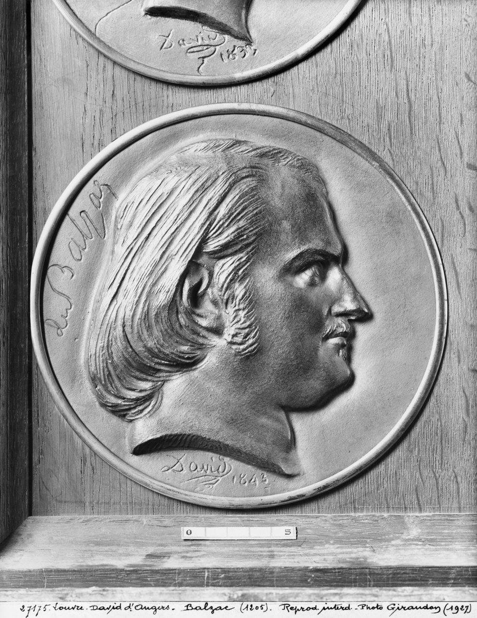 Honore de Balzac, 1843 (bronze) af Pierre Jean David d