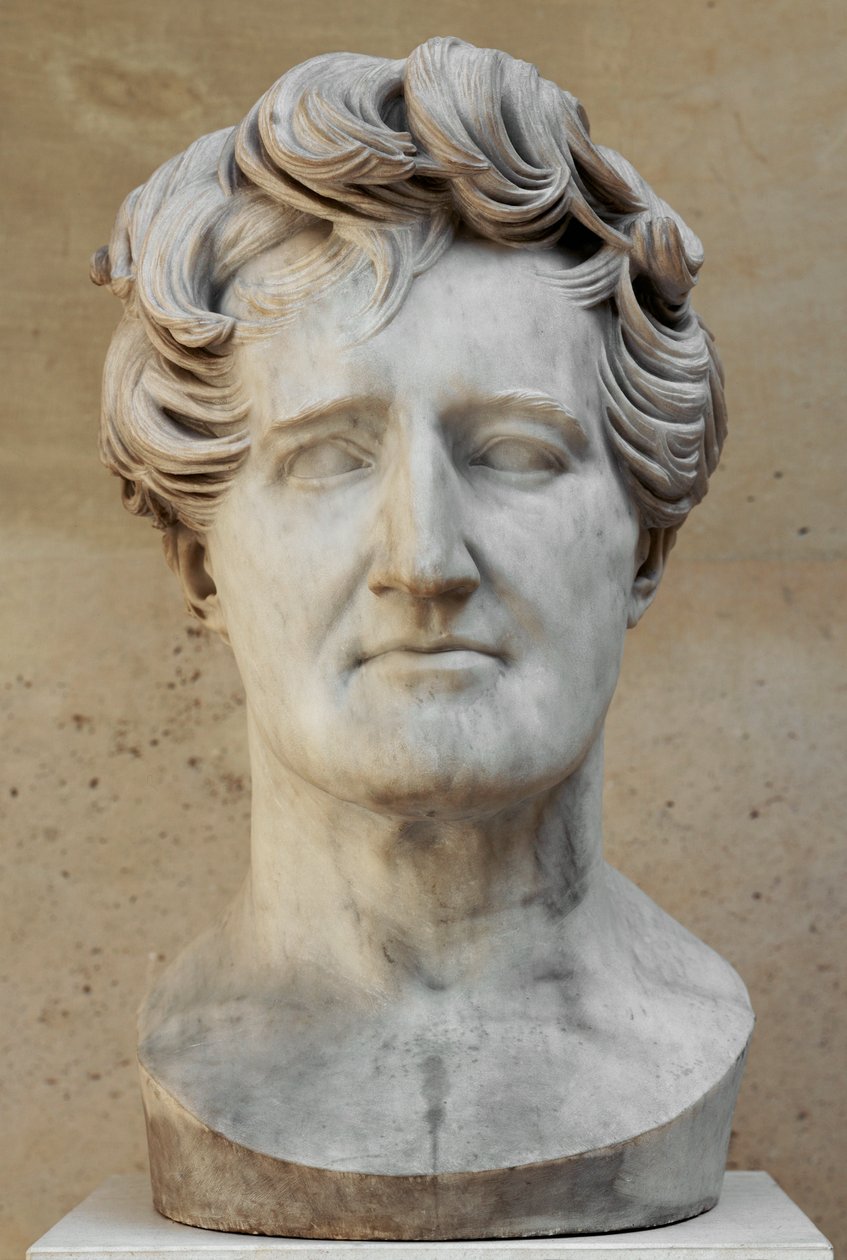 Portrætbuste af Cuvier(Georges, Leopold, Frederic ... af Pierre Jean David d