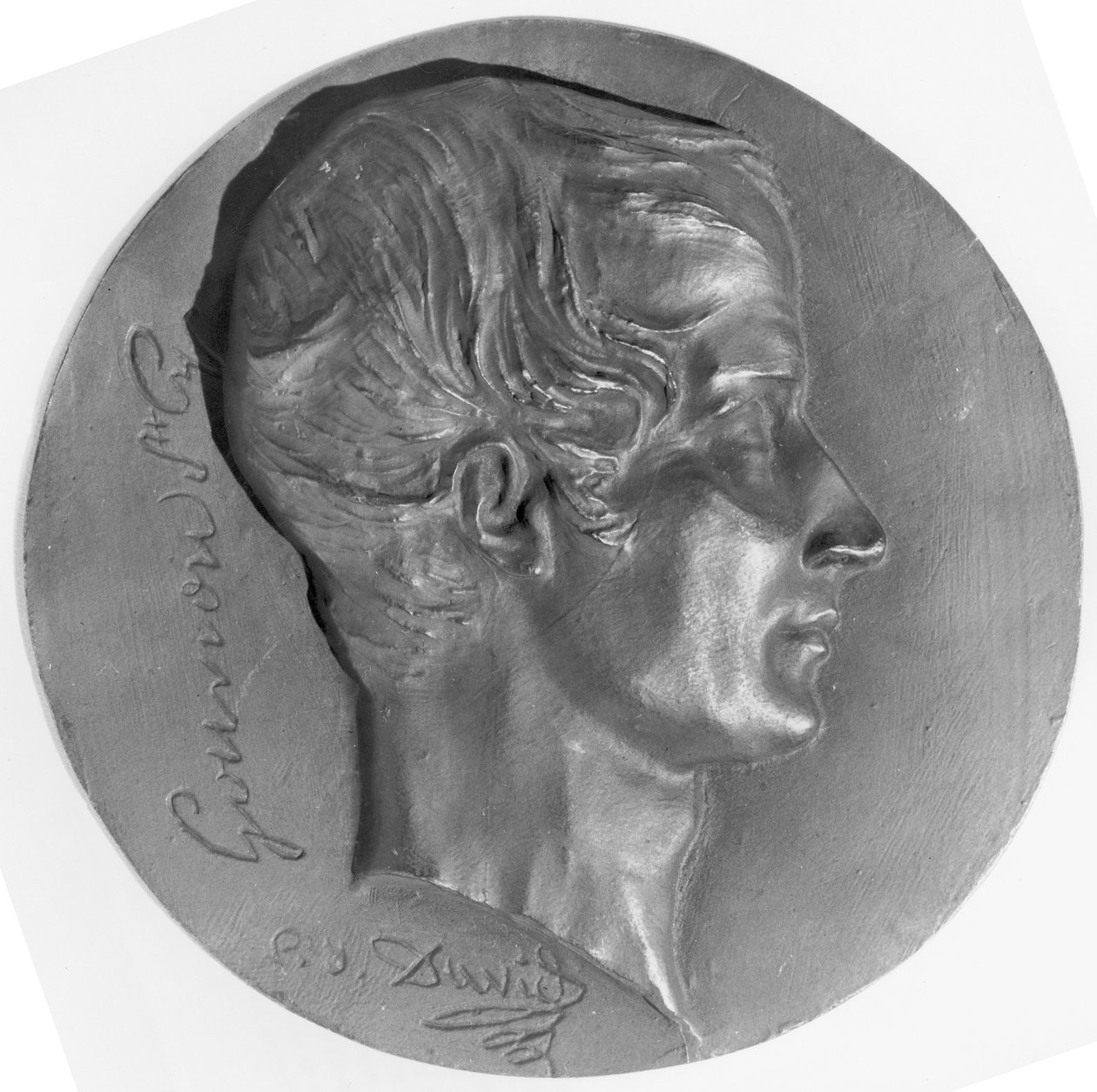 Portræt af Laurent de Gouvion Saint-Cyr (1764-1830), Marquis de Gouvion og marskal af Frankrig (bronze) af Pierre Jean David d