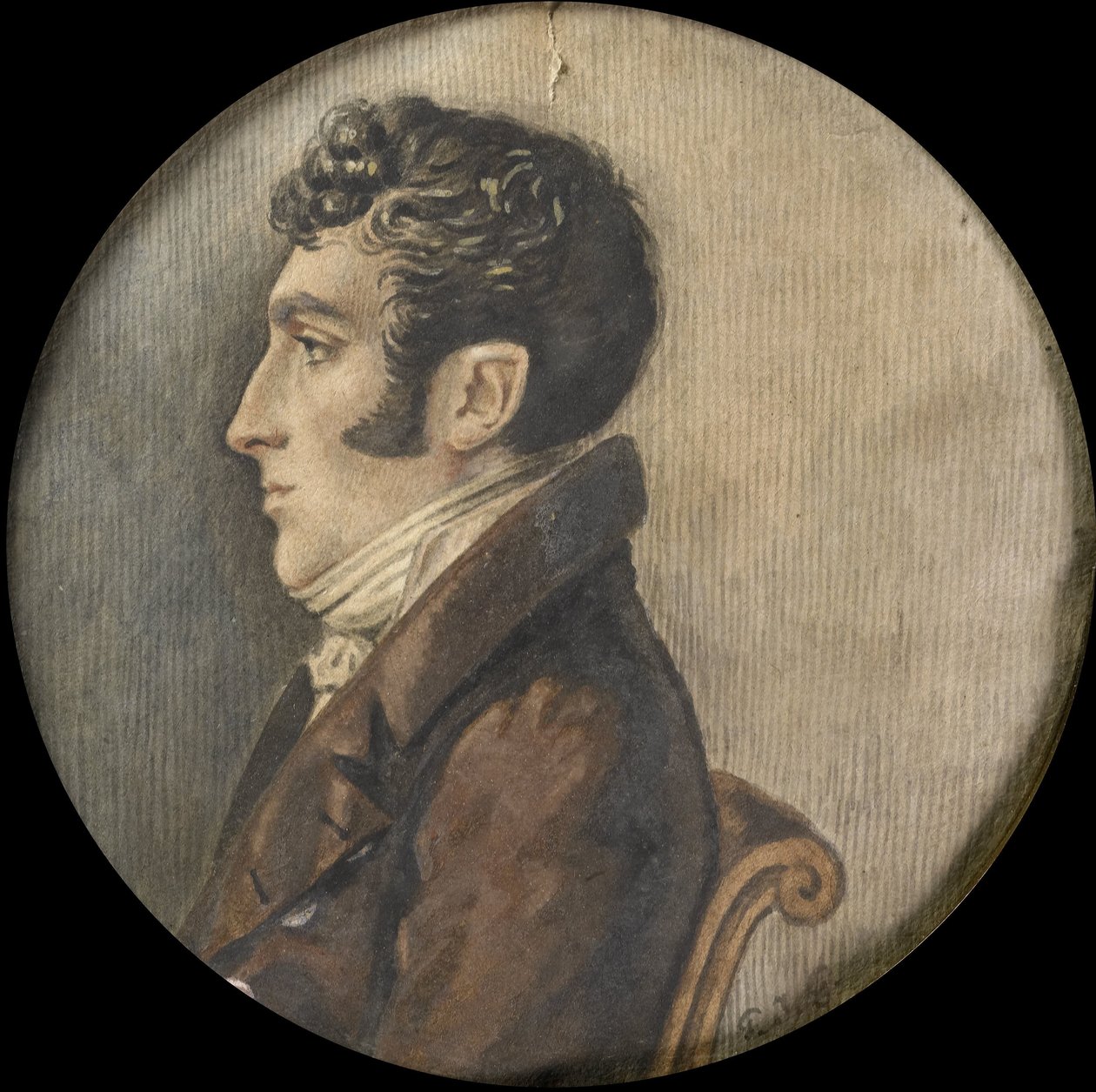 Portræt af Frederik Willem van Limburg Stirum (1774-1850) af Pierre Joseph Gauthier