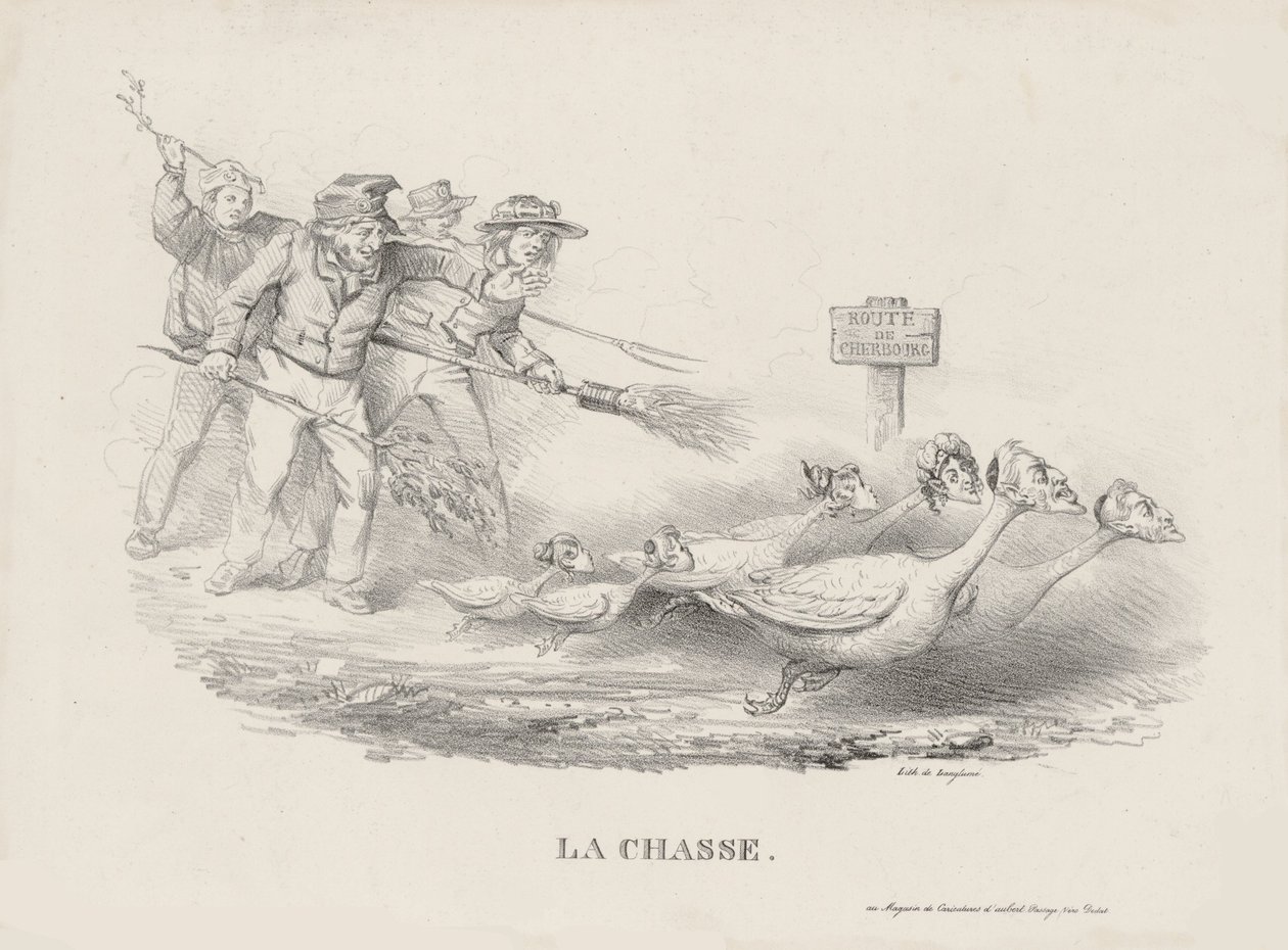 Chasse-CharlesX af Pierre Langlumé