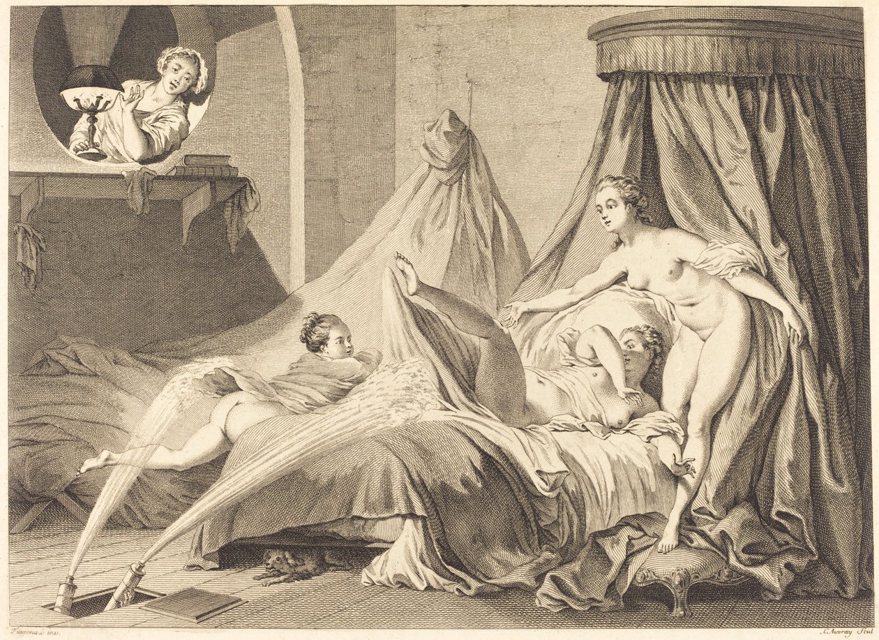 Vandværket af Pierre Laurent Auvray after Jean Honoré Fragonard