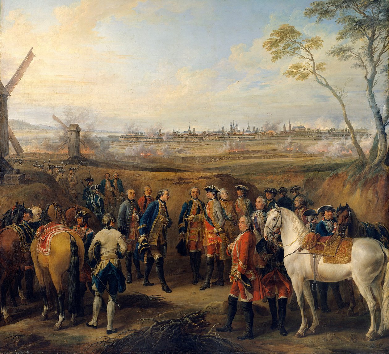 Belejring af Tournai af Pierre Lenfant