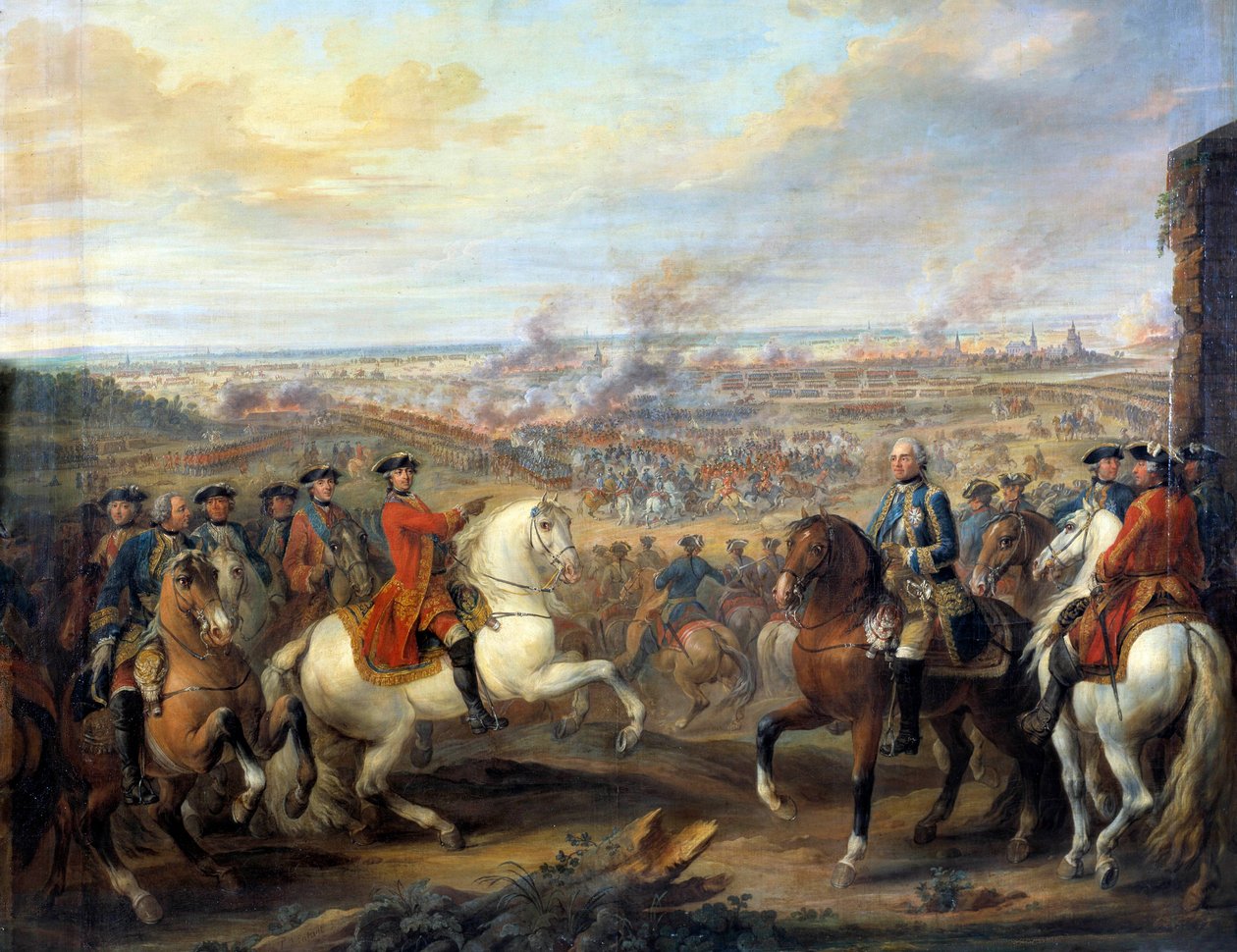 Slaget ved Fontenoy den 05/11/1745 af Pierre Lenfant