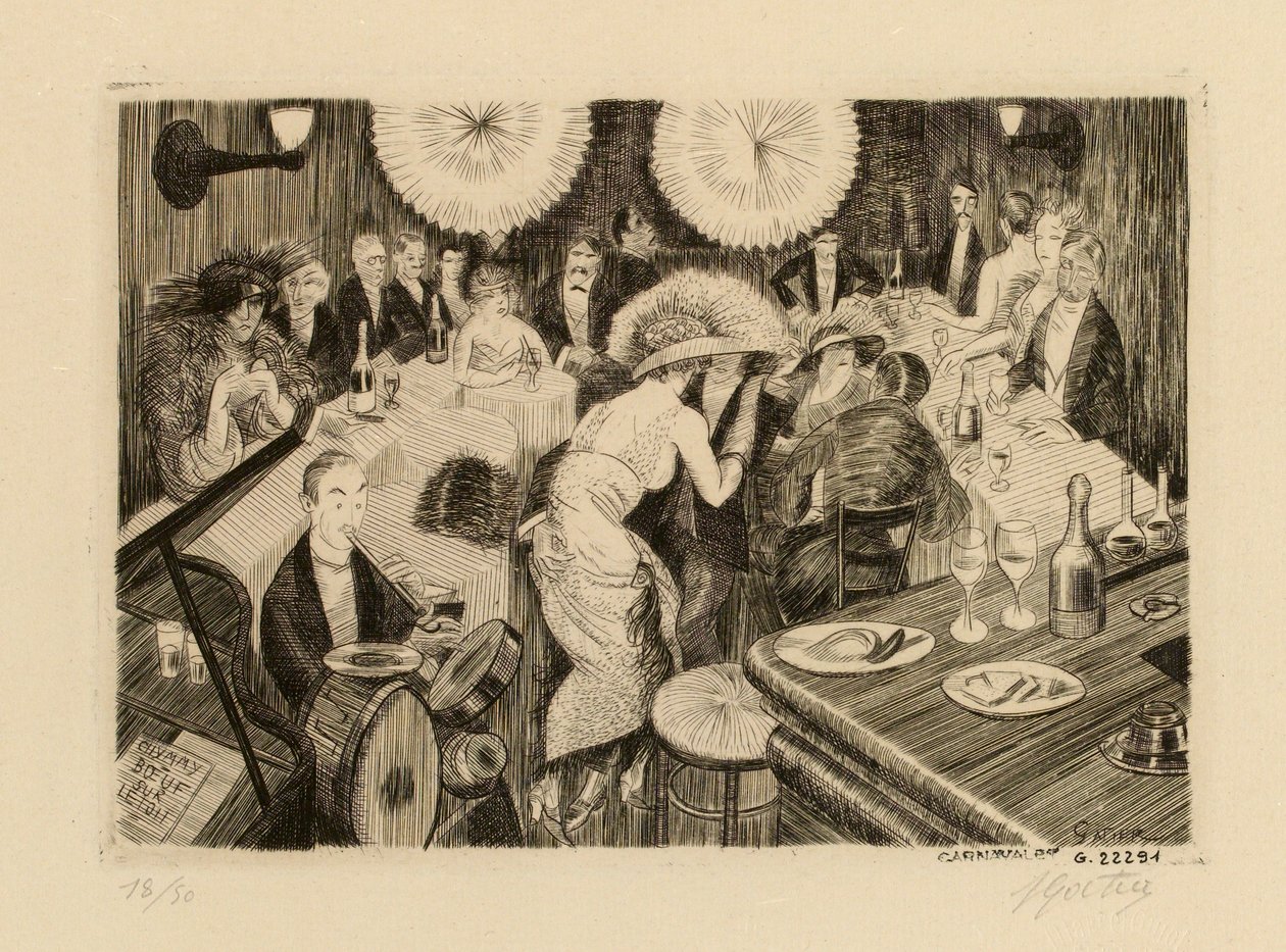 Baren på Le Boeuf på taget af Pierre Louis Gatier
