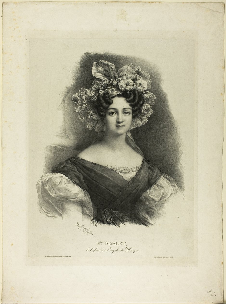 Frøken Noblet af Pierre Louis Henri Grevedon