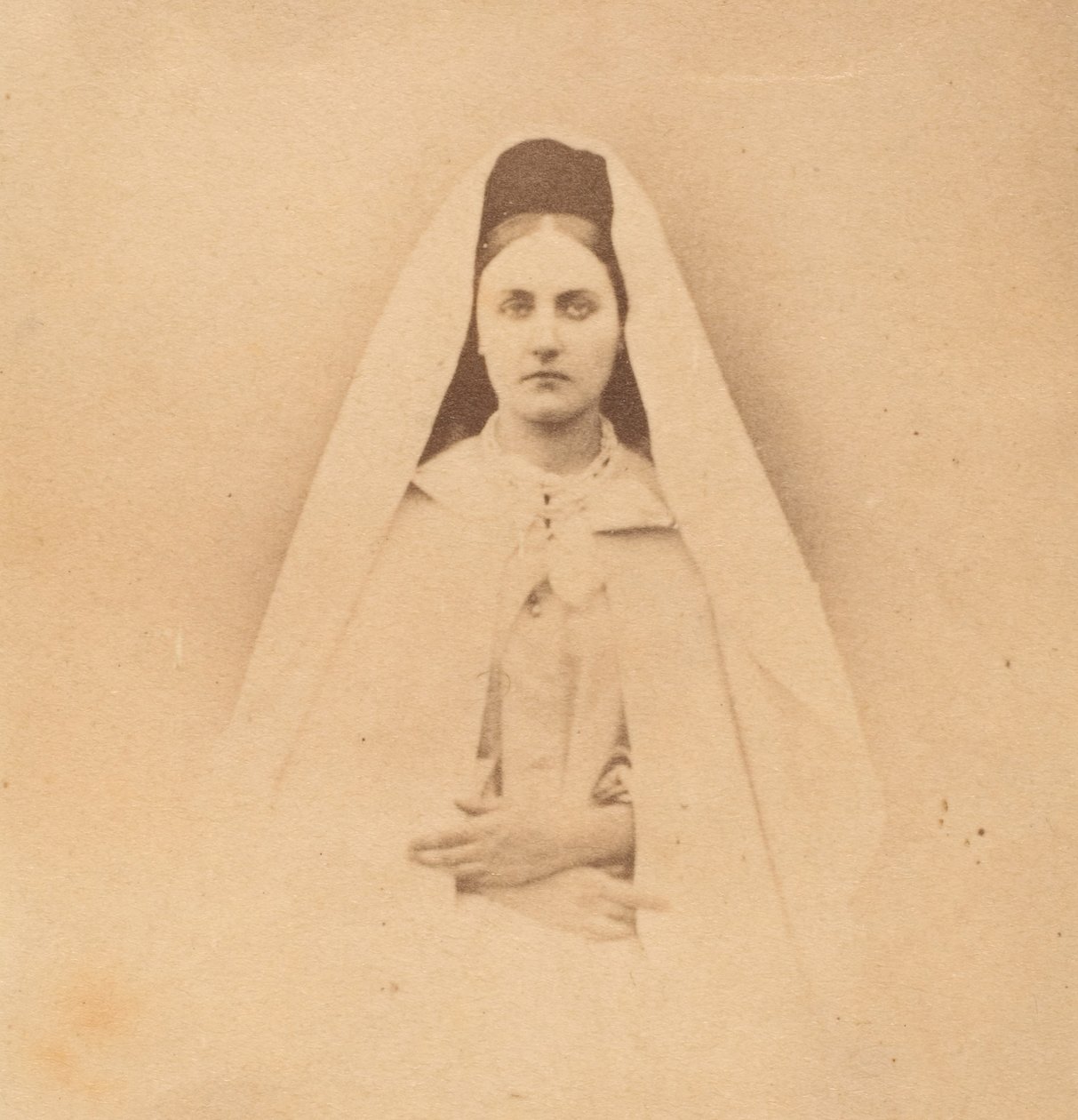Den hvide nonne, 1860