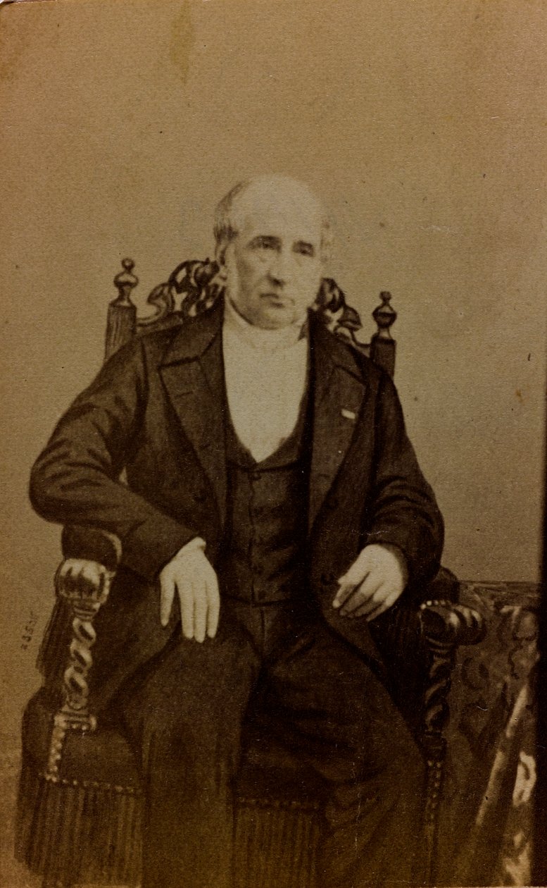 Portræt af Paul-Marc-Joseph Chenavard af Pierre Louis Pierson