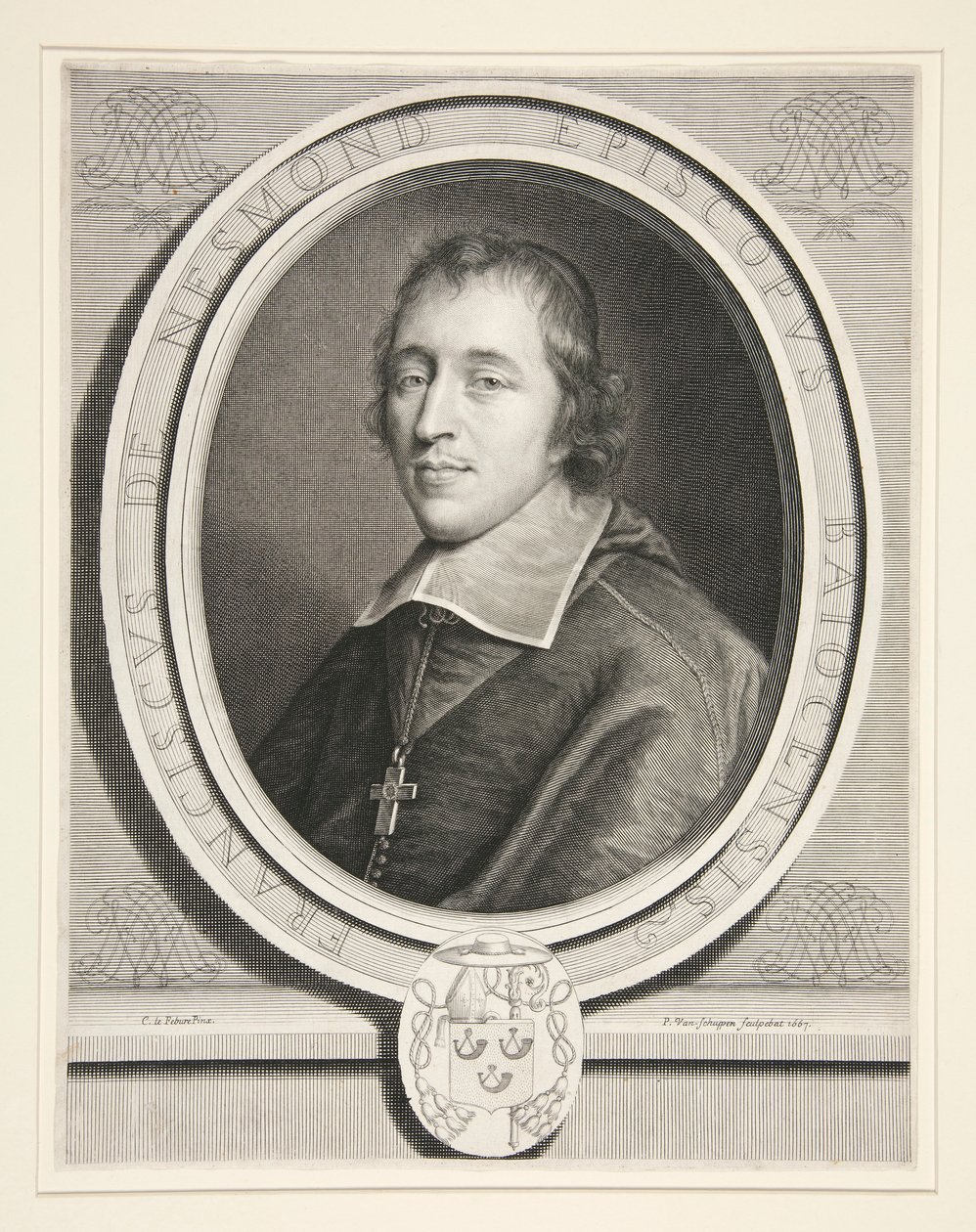 Francois de Nesmond (1629-1715) af Pierre Louis van Schuppen