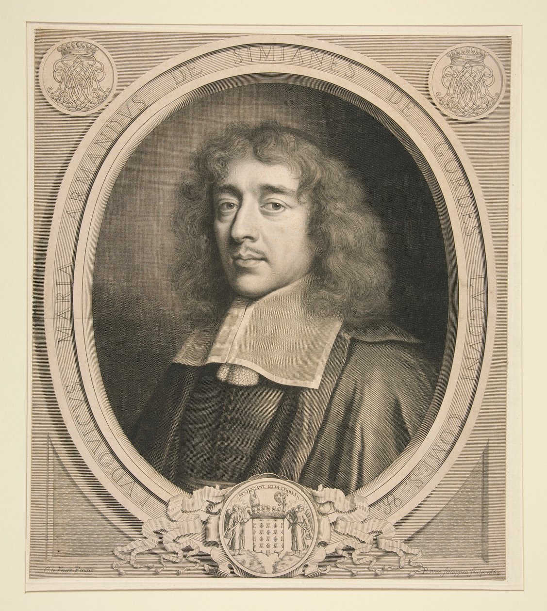 Louis-Marie-Armand de Simianes de Gordes af Pierre Louis van Schuppen