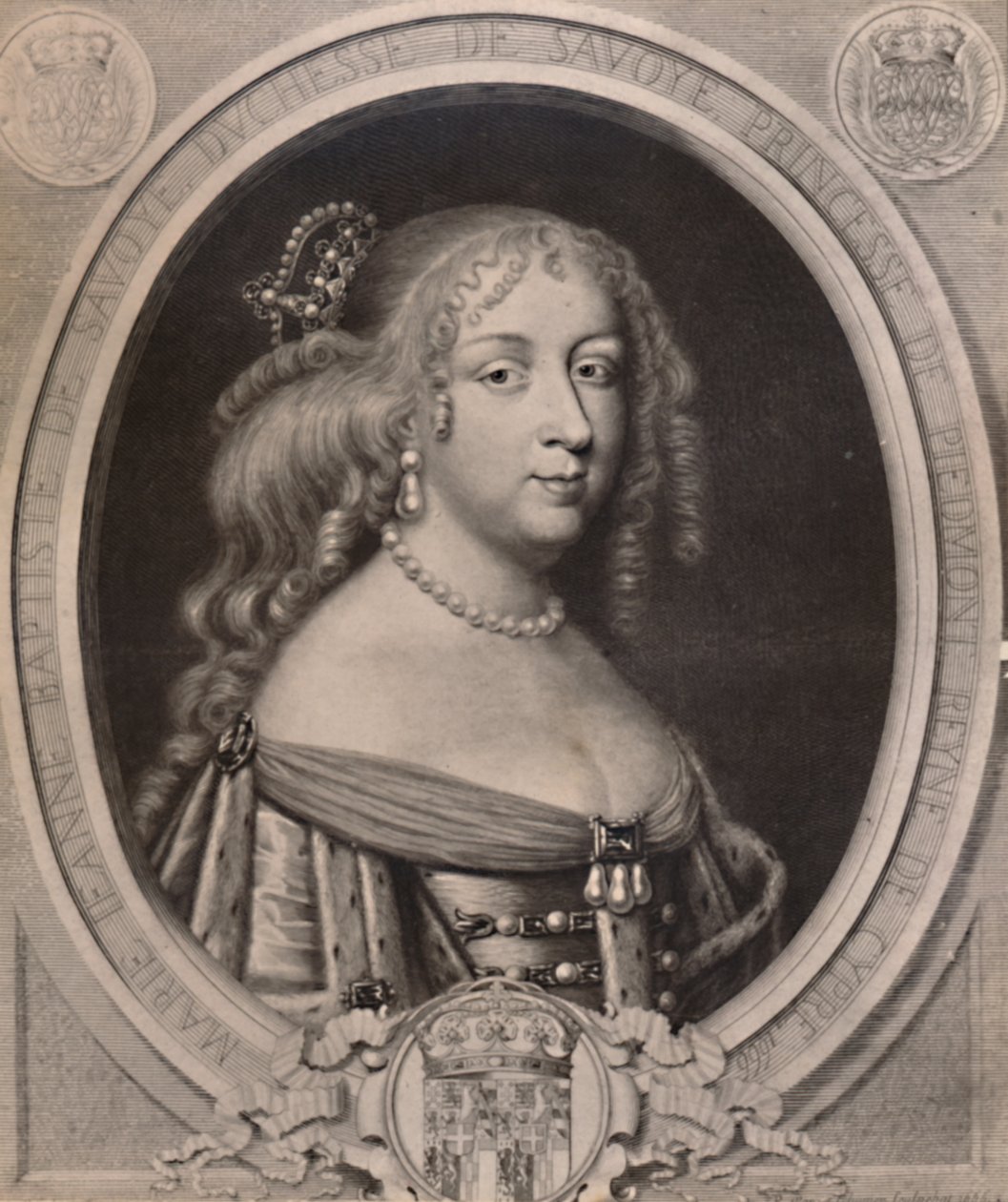 Marie Jeanne Baptiste, hertuginde af Savoyen, slutningen af det 17. århundrede 1894 af Pierre Louis van Schuppen