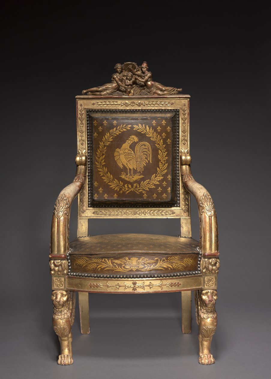 Barnets trone, 1822 af Pierre Marie le Jeune Balny