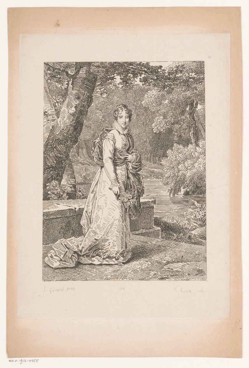 Portræt af Eugenie Adelaide d