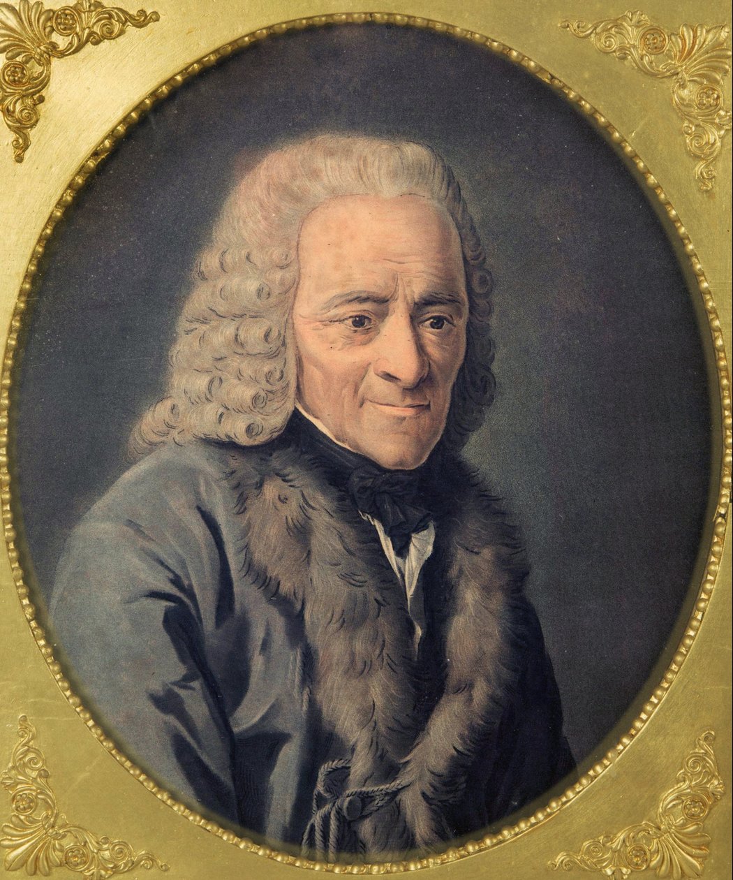 Francois Marie Arouet af Voltaire af Pierre Michel Alix