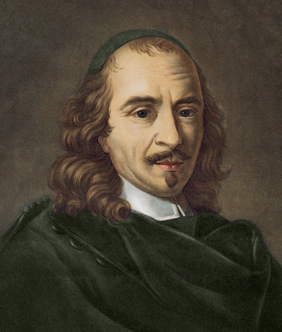 Portræt af Pierre Corneille (1606-1684) - Stik af Pierre-Michel Alix (1762-1817) - Portræt af Pierre Corneille (1606-1684), fransk forfatter Stik af Pierre Michel Alix af Pierre Michel Alix