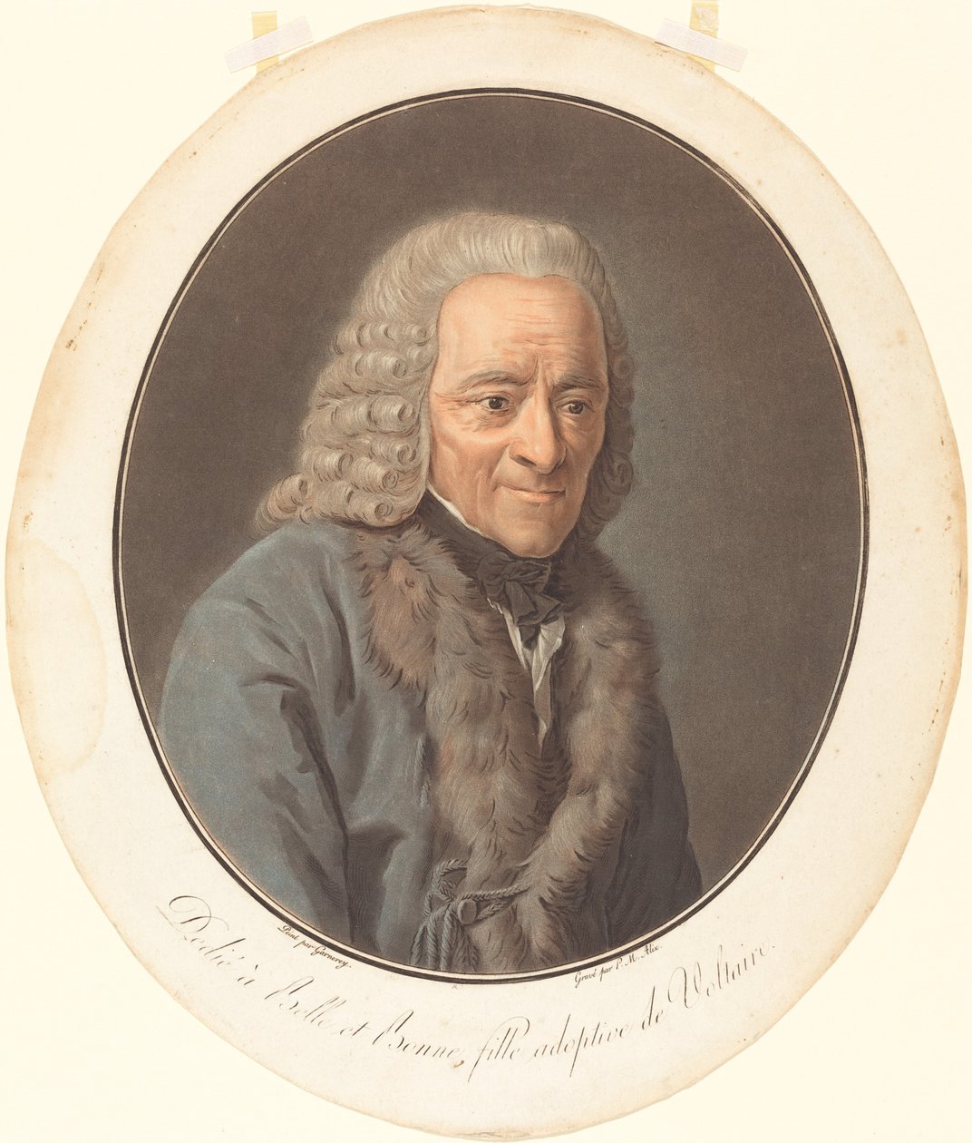 Voltaire af Pierre Michel Alix