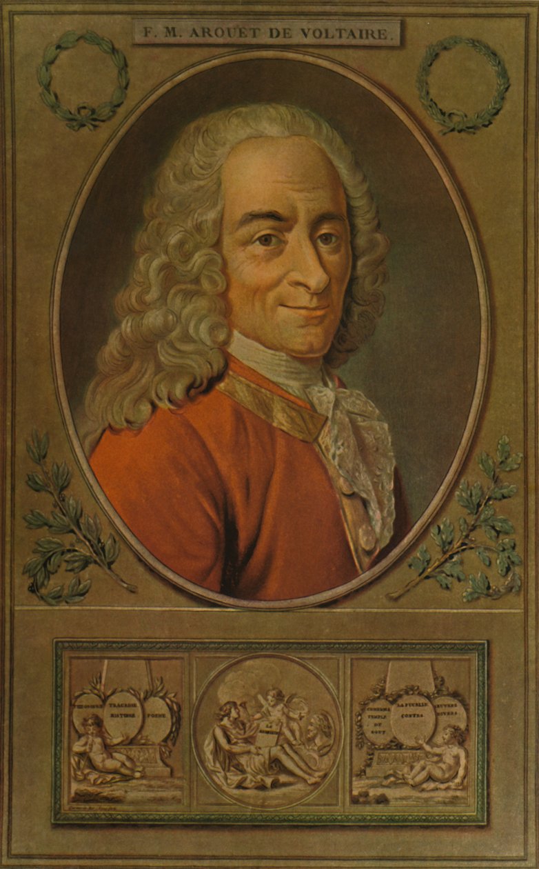 Voltaire, c1770, 1913 af Pierre Michel Alix