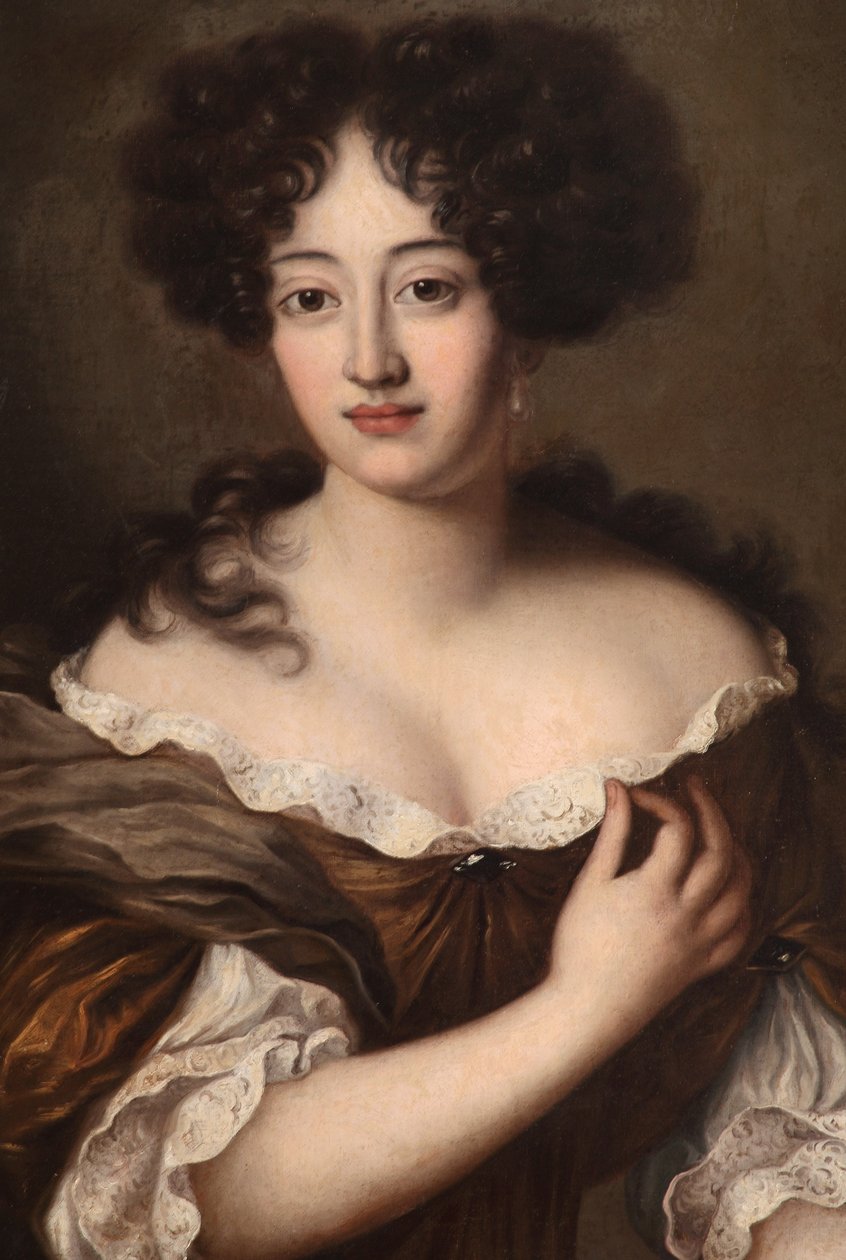 En dame, der siges at være Hortense Mancini, Duchesse de Mazarin af Pierre Mignard