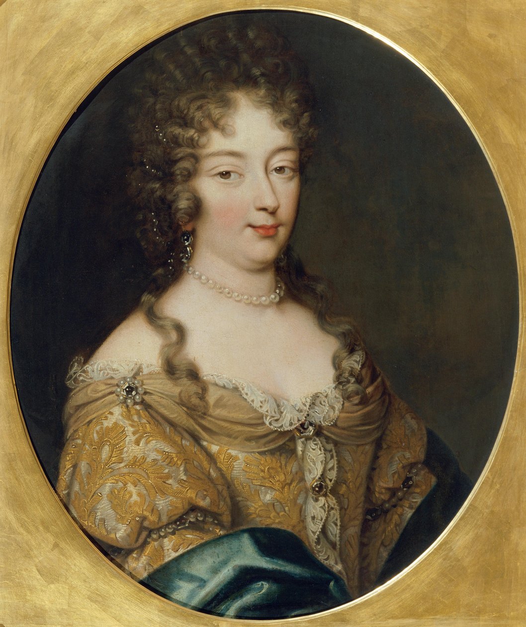 Olympia Mancini (1639-1708) af Pierre Mignard