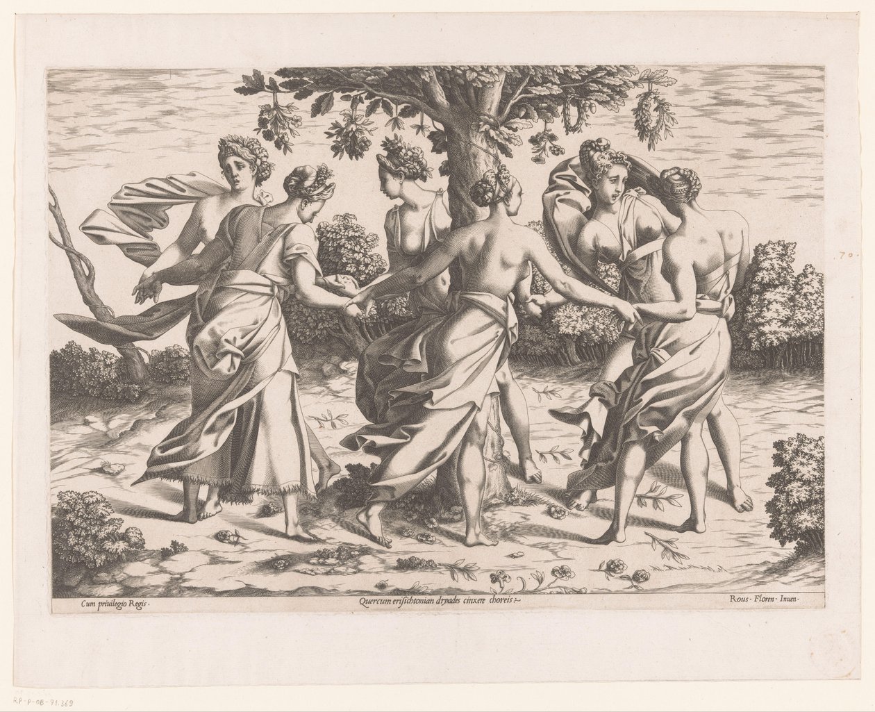 Driadens dans af Pierre Milan (attributed to)
