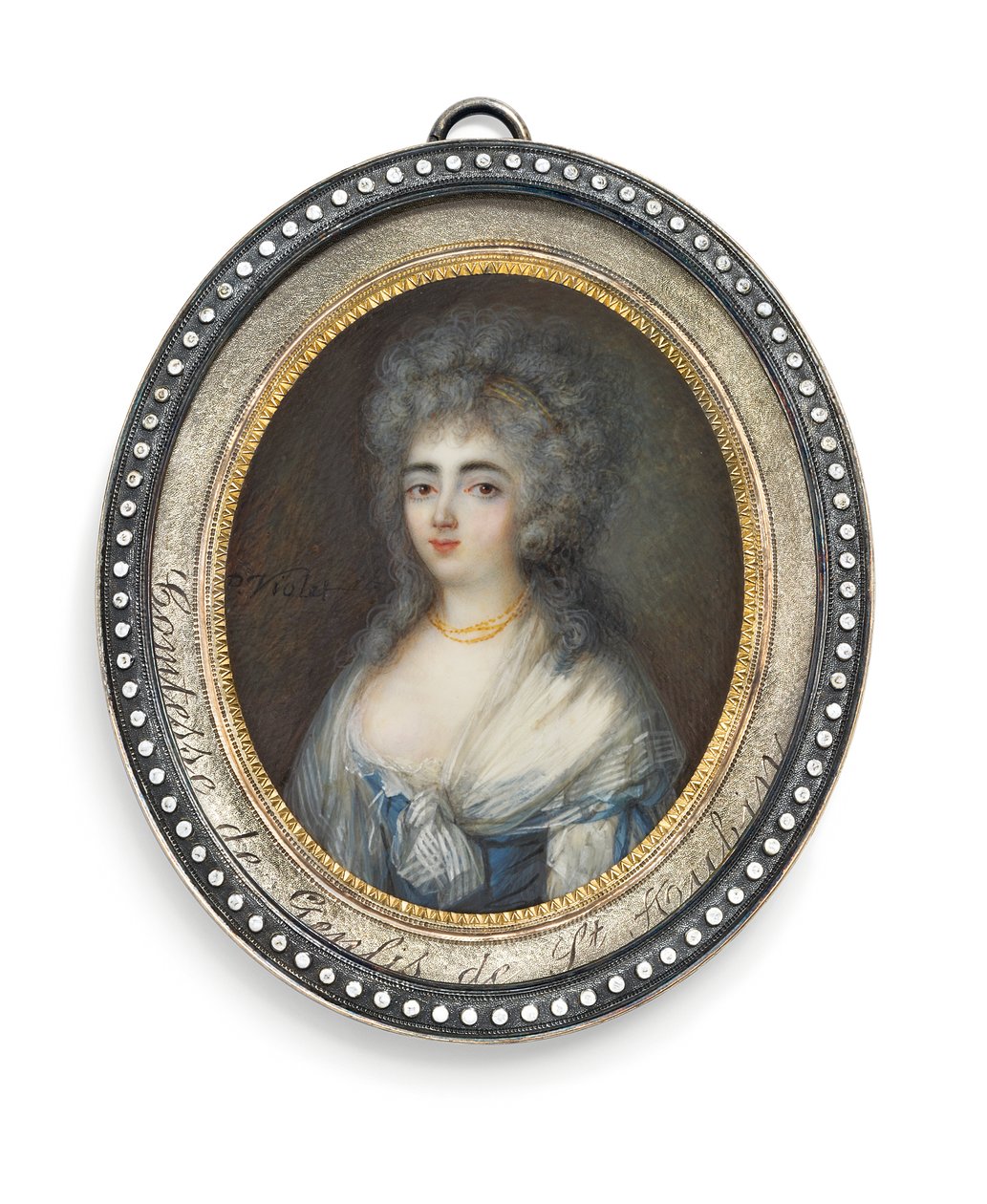 Stéphanie Félicité Ducrest de Saint-Aubin, grevinde af Genlis af Pierre Noel Violet