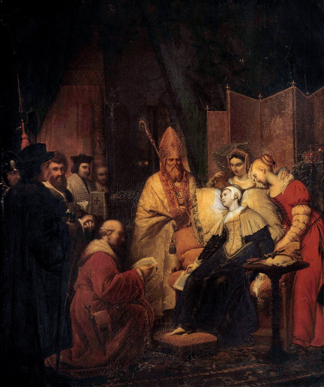Anne de Boleyn (Anna eller Ann Bolin og Anne Bullen af Pierre Nolasque Bergeret