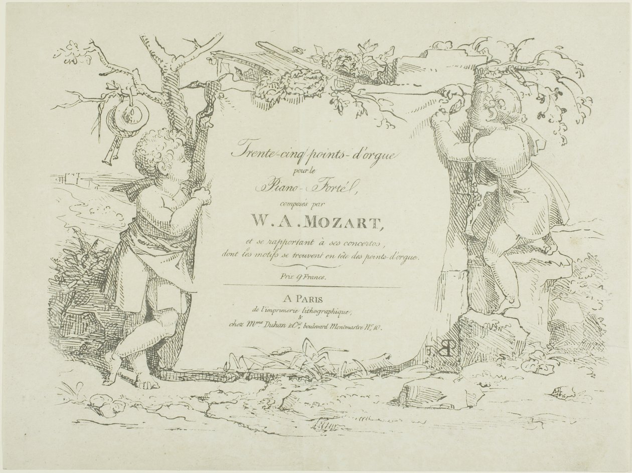 Nodeblad af Pierre Nolasque Bergeret
