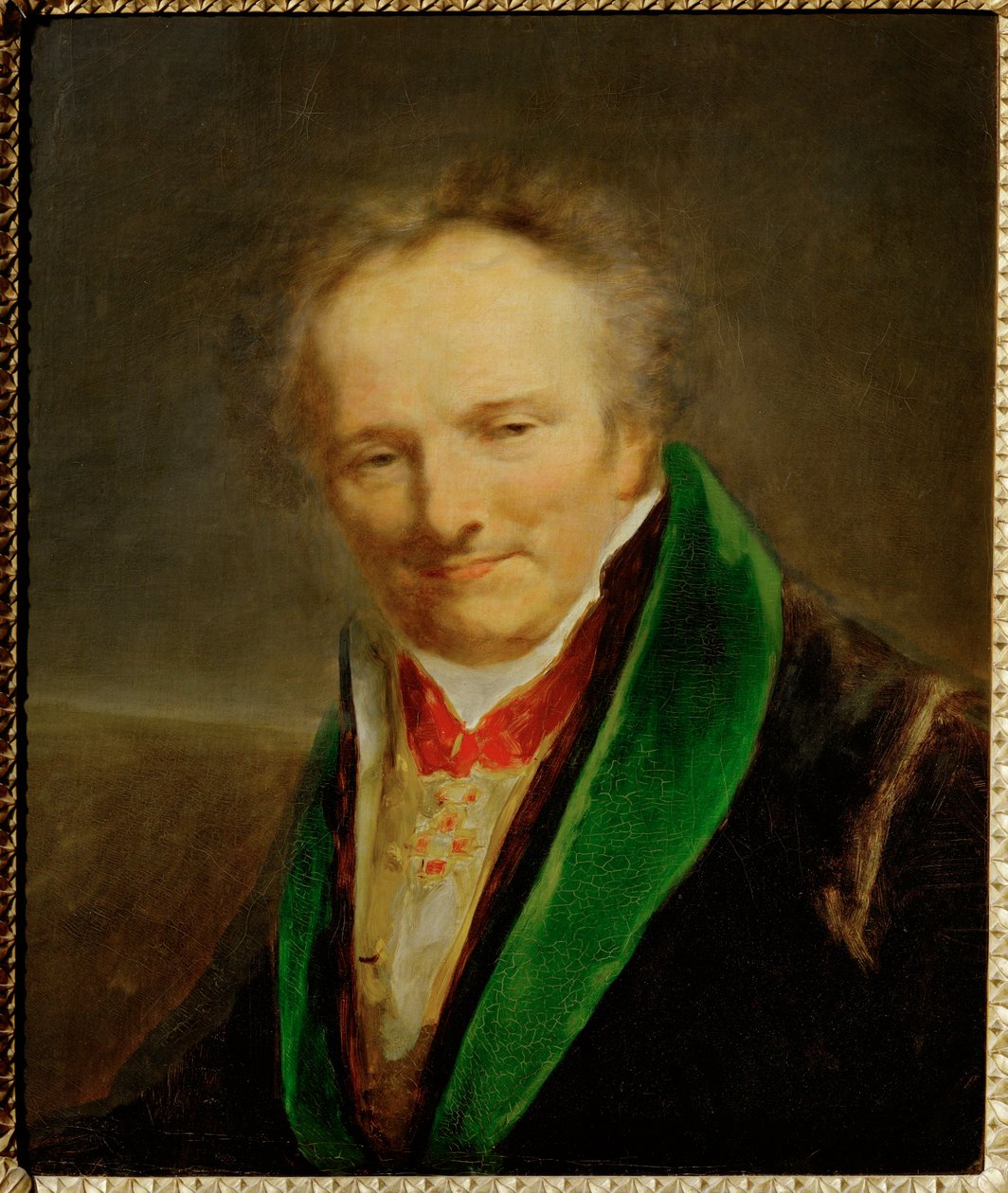 Baron Vivant Denon, generaldirektør for Musee Central des Arts ... af Pierre Paul (attr. to) Prud