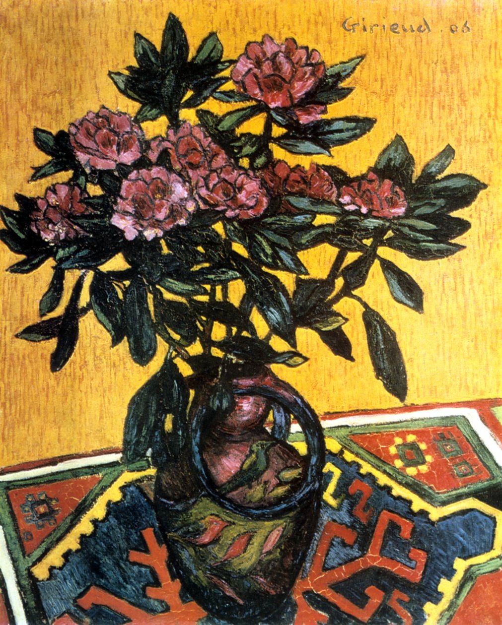 Pæoner, 1906 af Pierre Paul Girieud