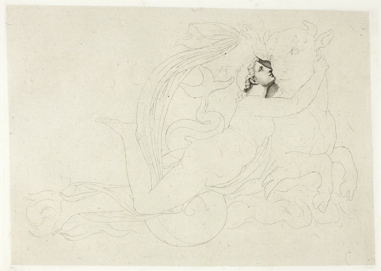 Bortførelsen af Europa af Pierre Paul Prud