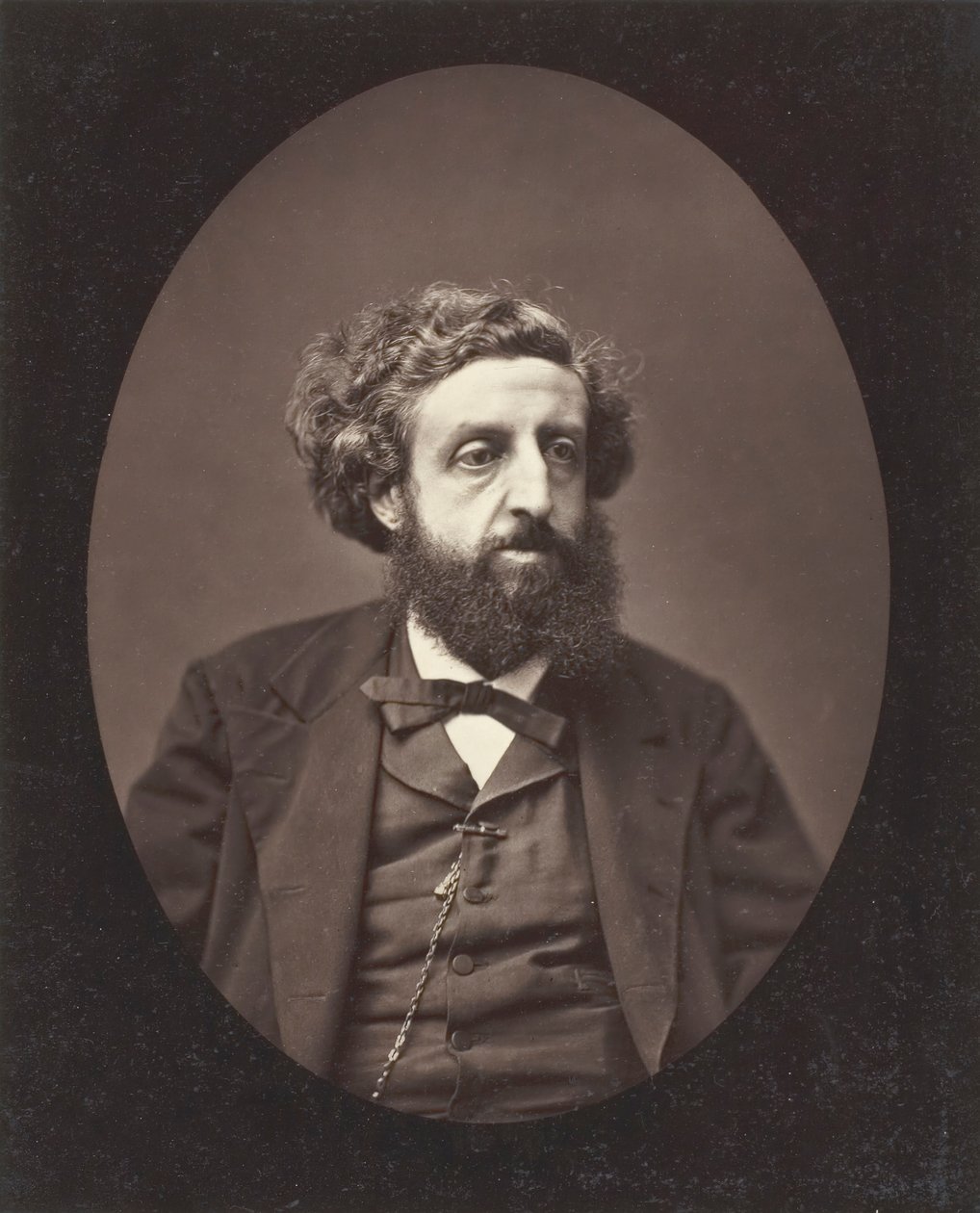 Alfred Naquet fransk kemiker og politiker, 1834-1916, ca. 1876. af Pierre Petit
