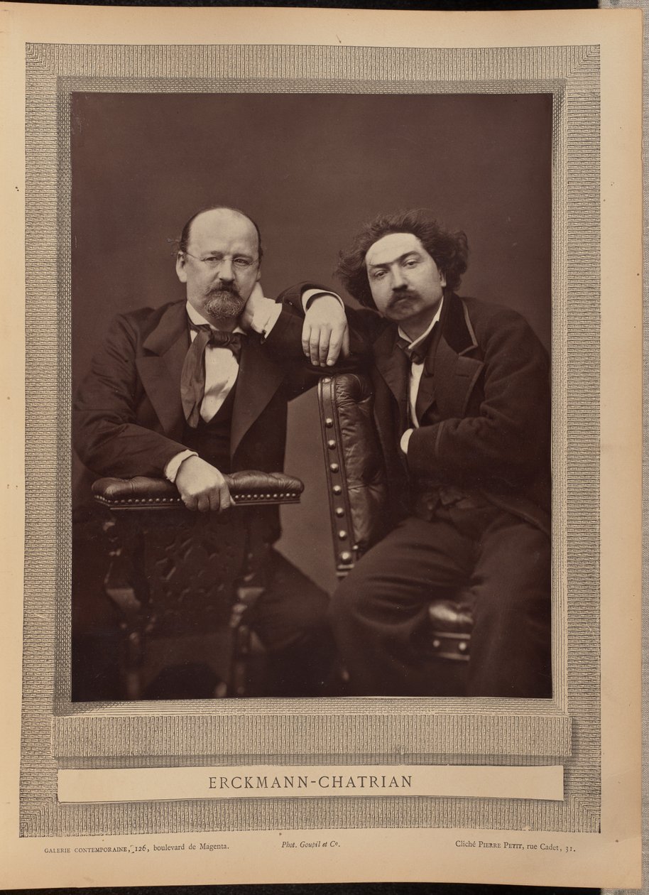 Erckmann-Chatrian af Pierre Petit