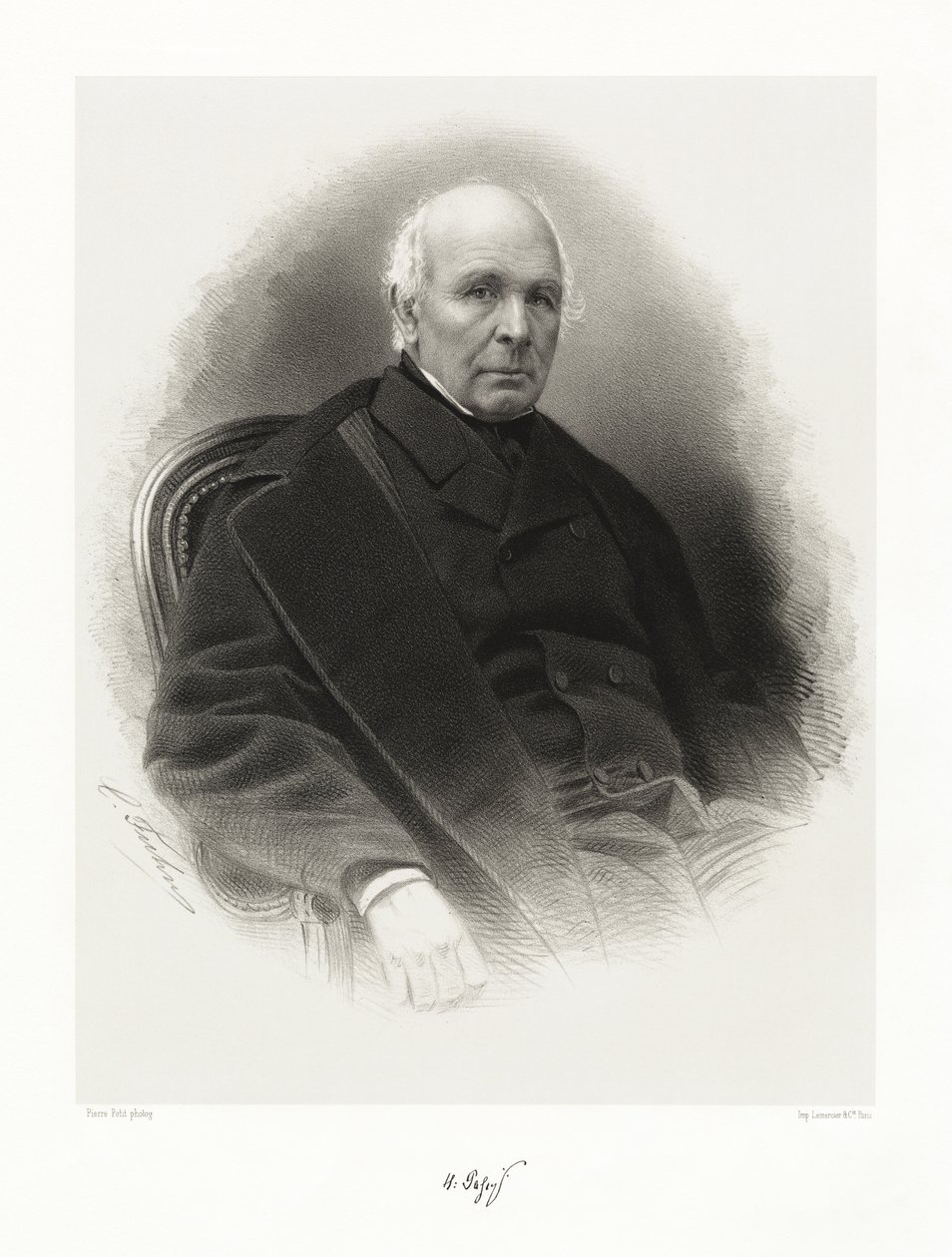 Hippolyte Passy, ​​1865-66 af Pierre Petit