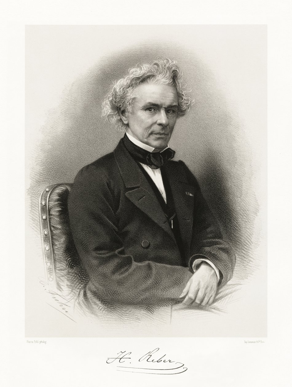 Napoleon Henri Reber, 1865-66 af Pierre Petit