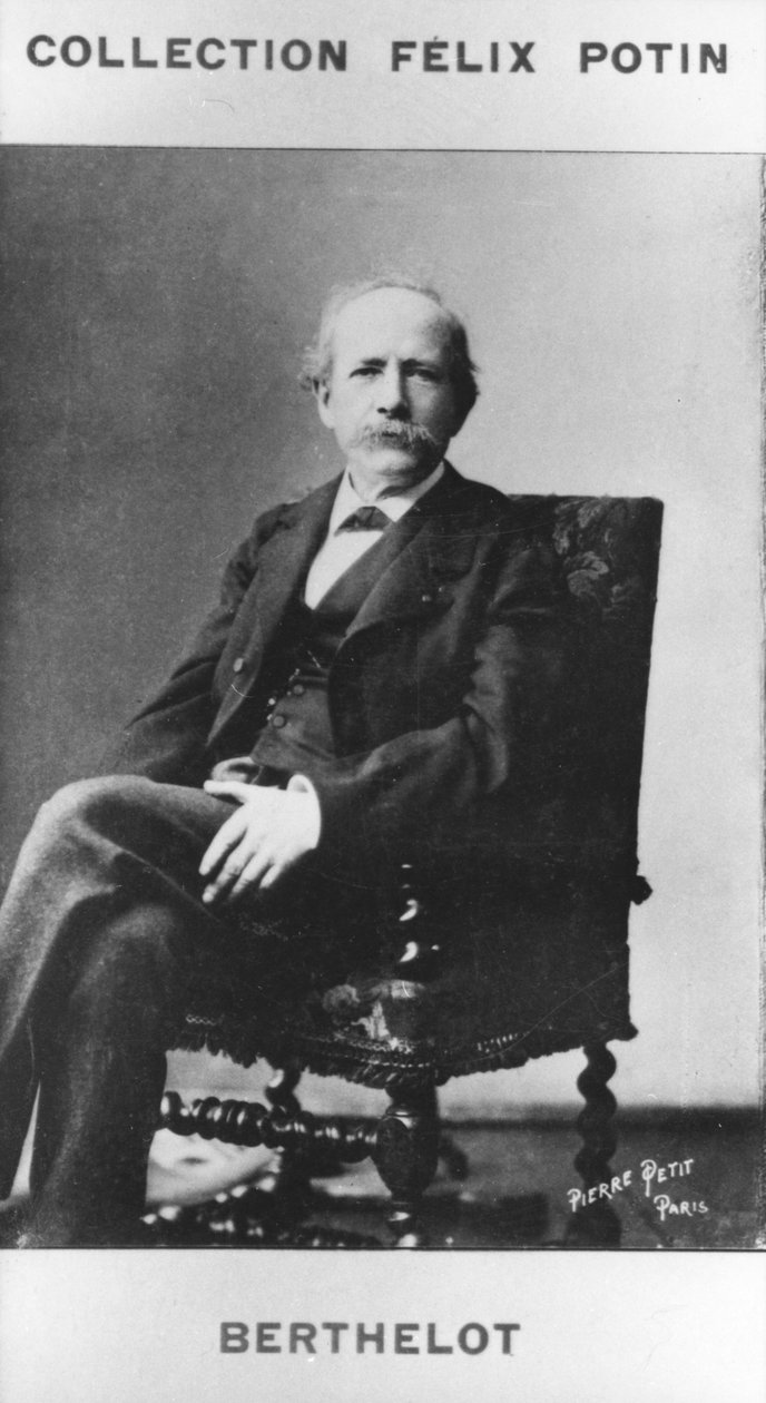 Pierre Eugene Marcellin Berthelot, fransk organisk kemiker og politiker, c1885 af Pierre Petit
