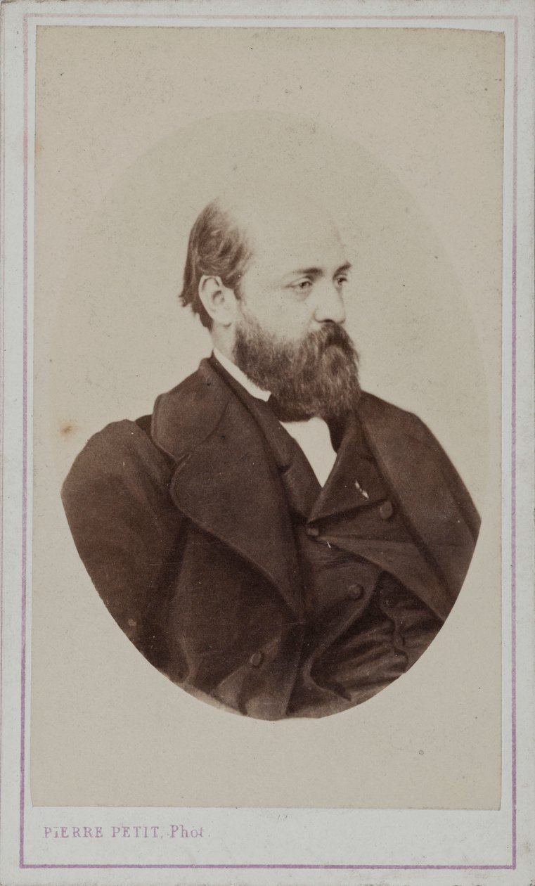 Portræt af Henri Murger 1822-1861, 1861. af Pierre Petit