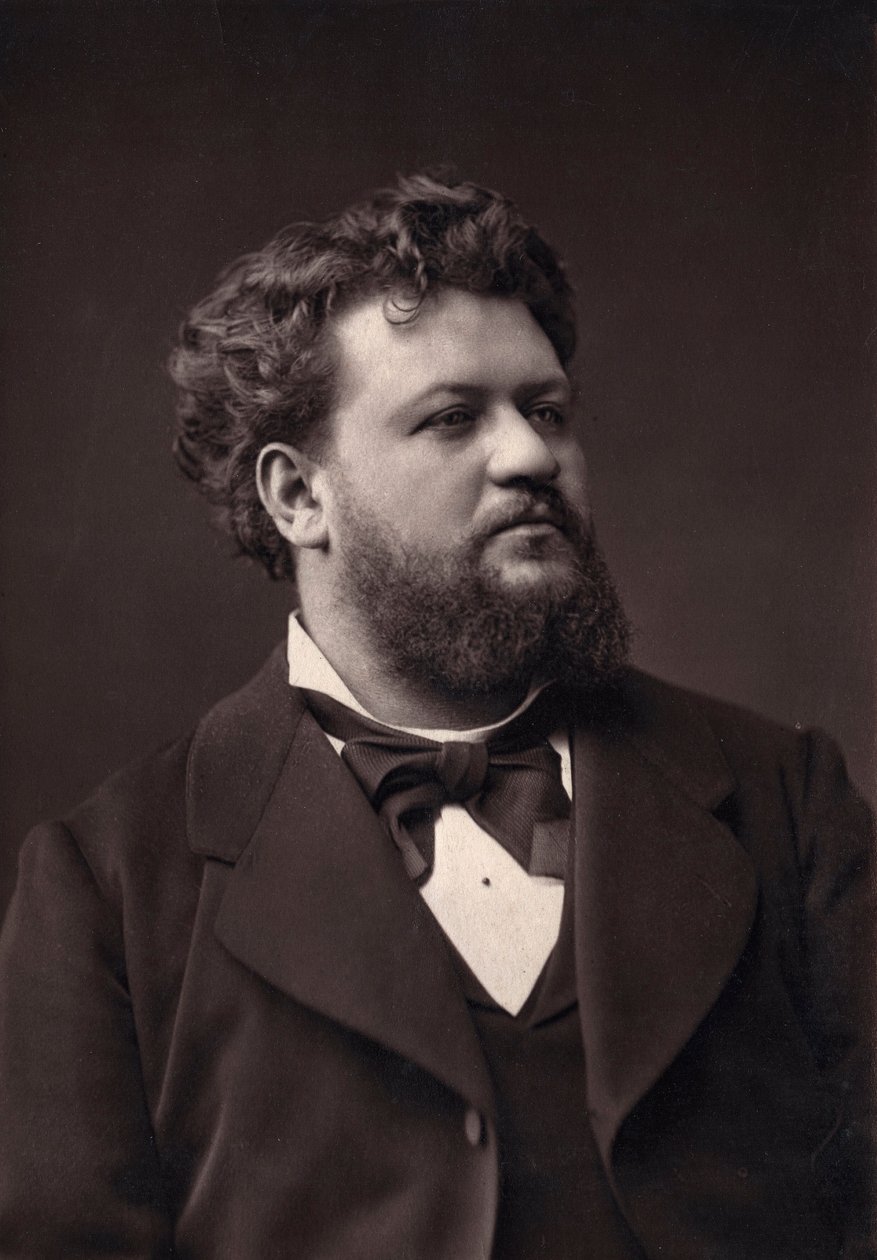 Portræt af Jean Lassalle (1847-1909), fransk baryton. Photoglyptie Goupil. Foto i slutningen af det 19. århundrede af Pierre-Pepetit. af Pierre Petit