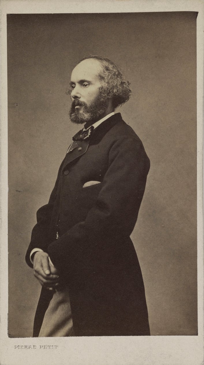 Portræt af komponisten Félicien David 1810-1876, 1876. af Pierre Petit
