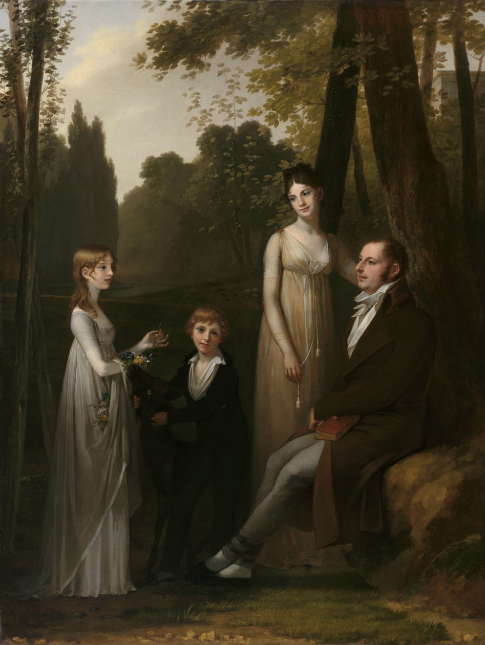 Portræt af Rutger Jan Schimmelpenninck og hans familie Portræt af Rutger Jan Schimmelpenninck og hans familie af Pierre Prud