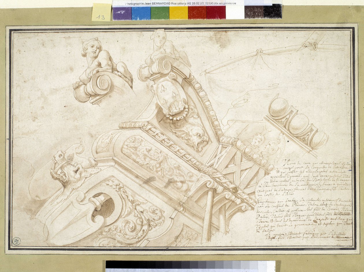 Skibet Argos (tegning) af Pierre Puget