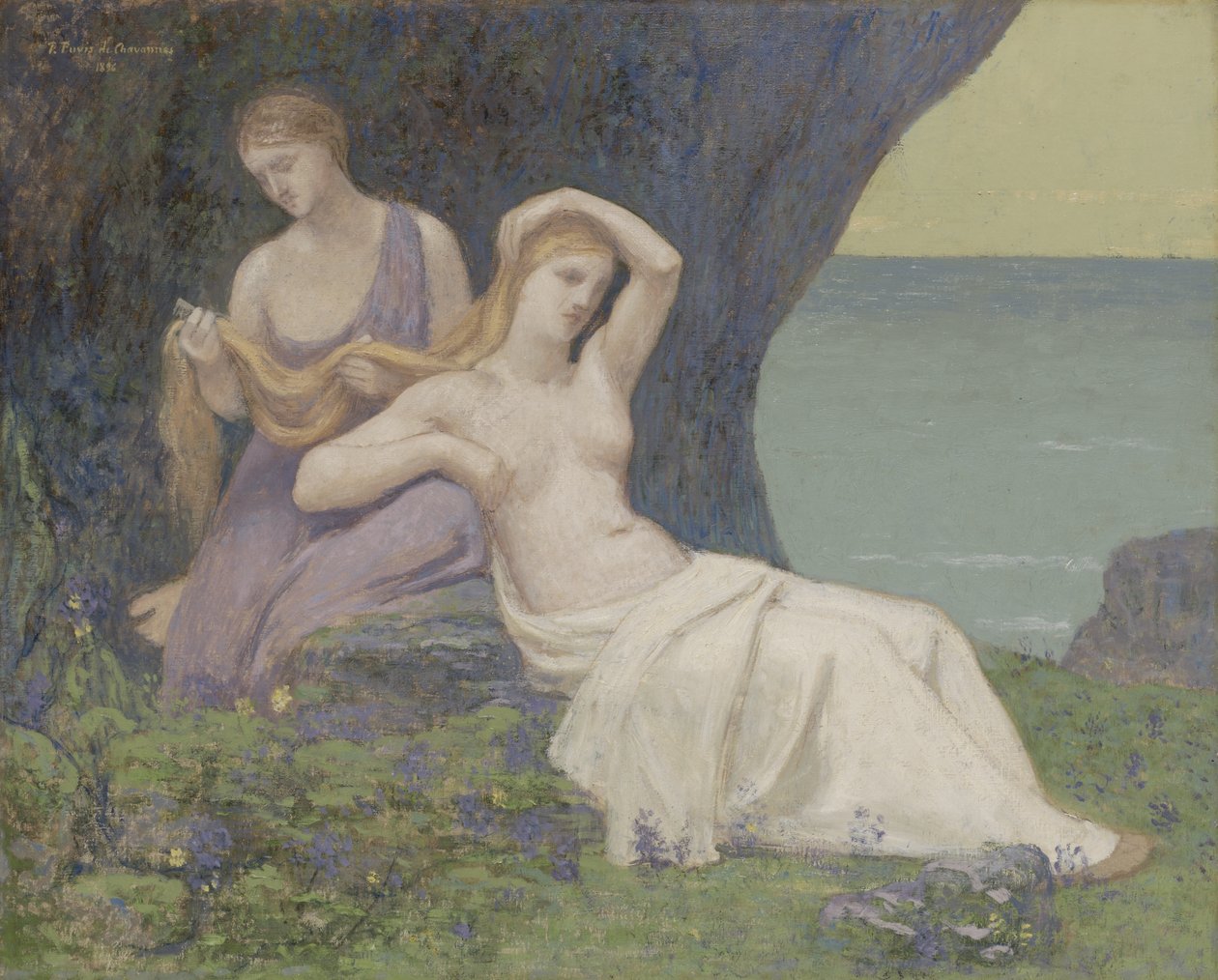 I Lyngen af Pierre Puvis de Chavannes