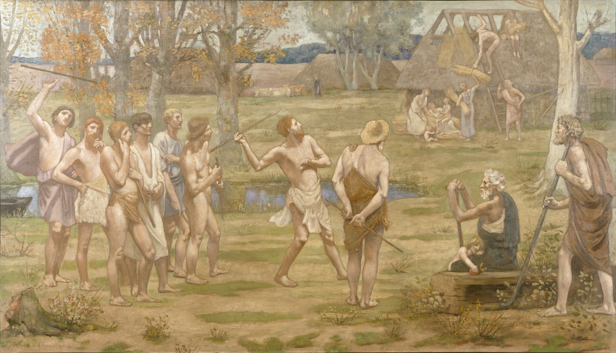 „Ludus Pro Patria“ af Pierre Puvis de Chavannes
