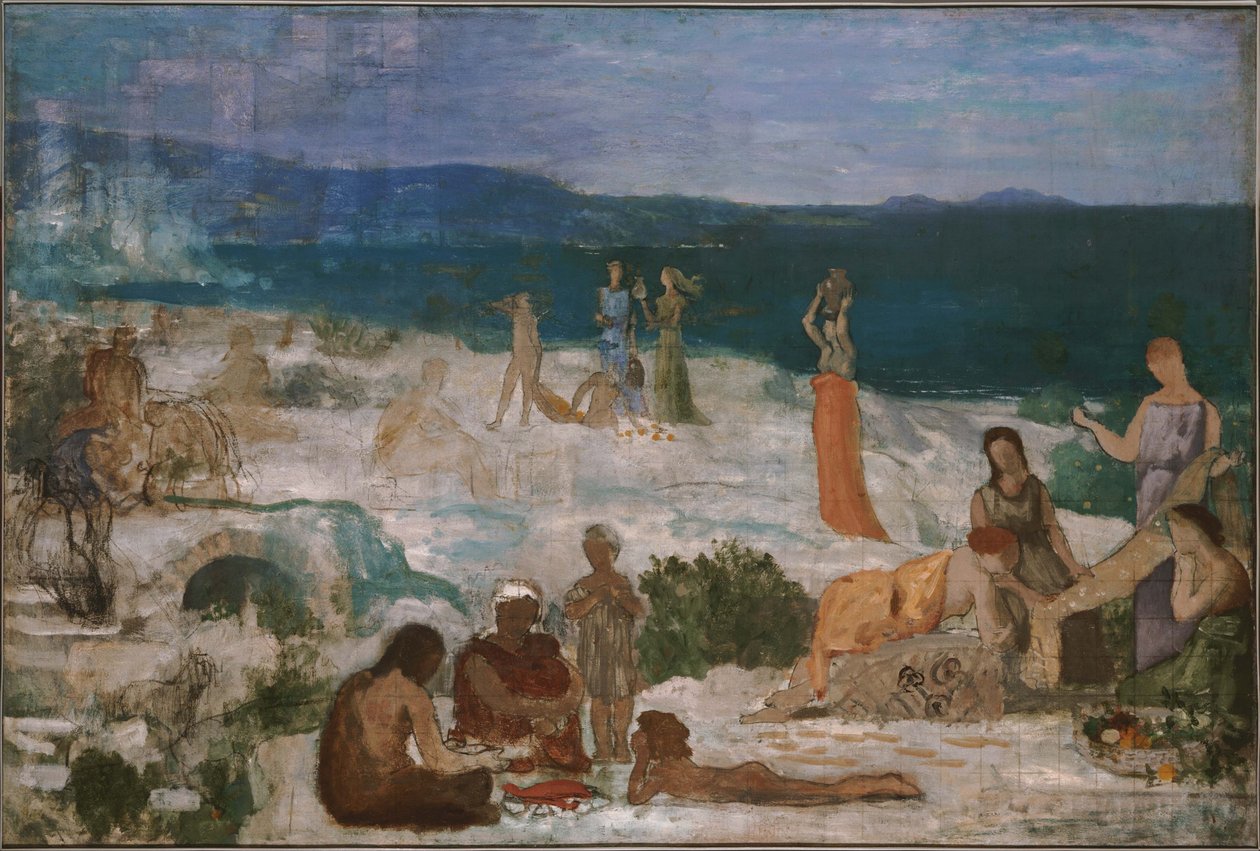 Massilia, græsk koloni af Pierre Puvis de Chavannes