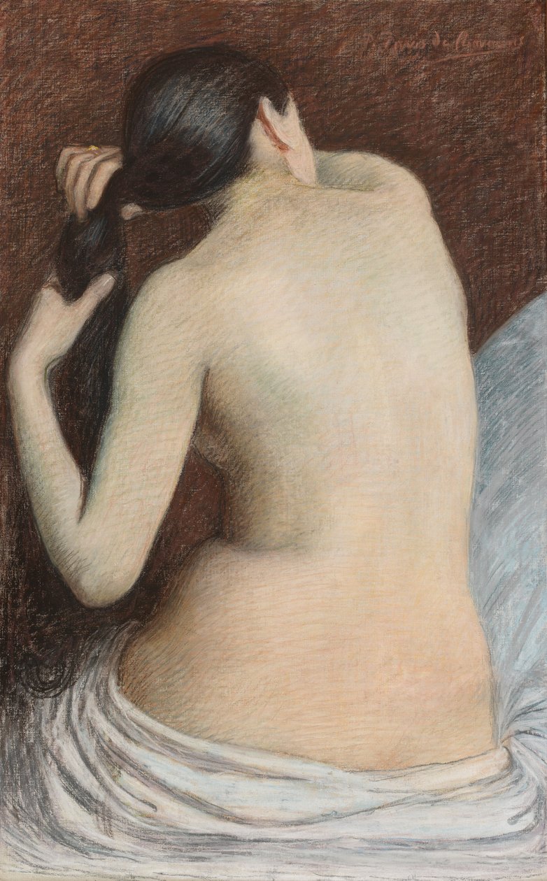 Model af Pierre Puvis de Chavannes