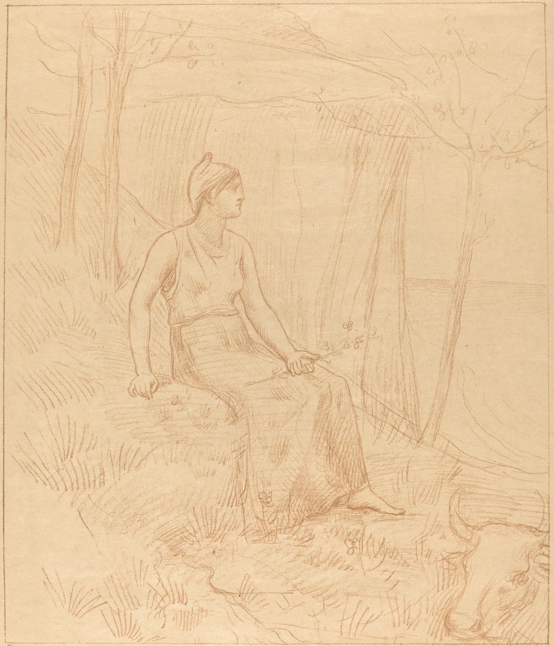 Normandie af Pierre Puvis de Chavannes